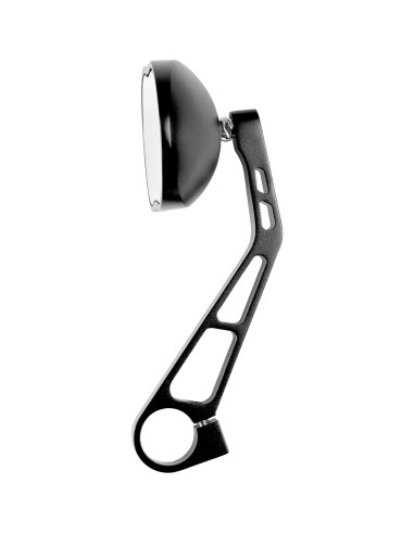 Ergotec spiegel M-88 aluminium zwart
