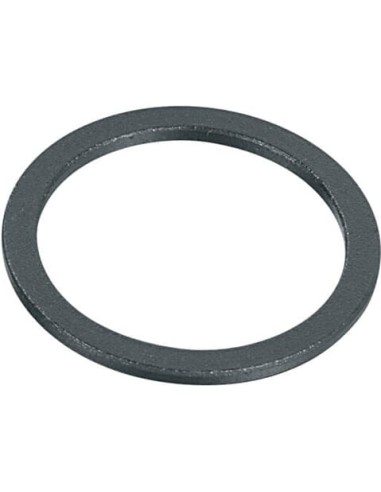 Ergotec balhoofd spacer 1 1/8 2mm zwart zand
