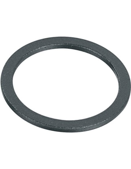 Ergotec balhoofd spacer 1 1/8 2mm zwart zand