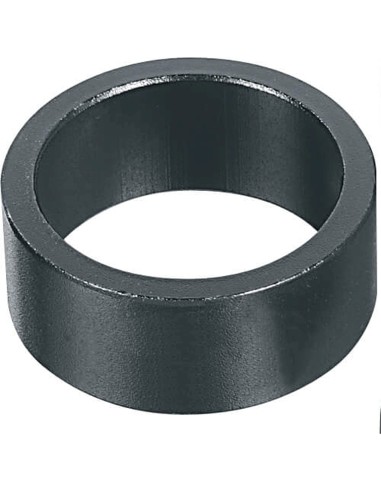 Ergotec balhoofd spacer 1 1/8 15mm zwart zand
