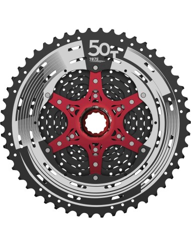 Sunrace cassette 12v 11/50 CSMZ90 zwart