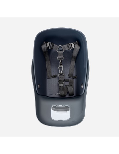 Kvisp hondenfietsmand met harnas S midnight gray