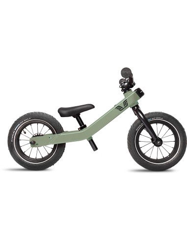 Vici grow 3-in-1 meegroeifiets 12 vintage groen