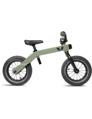 Vici grow 3-in-1 meegroeifiets 12 vintage groen