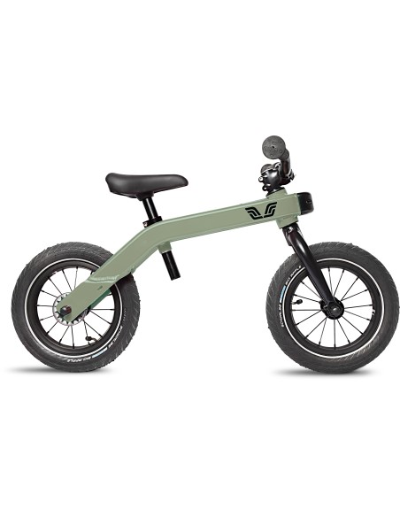 Vici grow 3-in-1 meegroeifiets 12 vintage groen