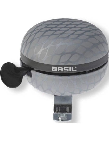 Basil bel Noir 60mm zilver