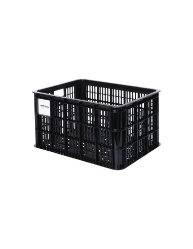 Basil fietskrat L 40L recycled zwart