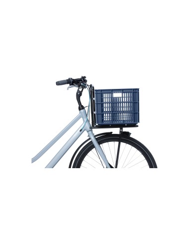 Basil fietskrat L bluestone 40L recycled
