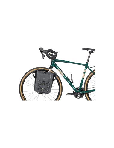 Basil fietstas enkel Navigator Storm M zwart 12-15L