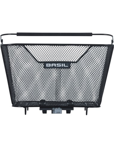 Basil mand Lesto MIK 35L zwart 24x32x17,5cm