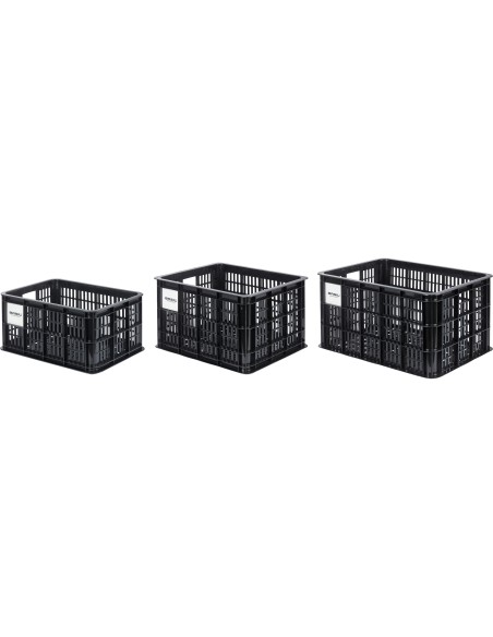 Basil fietskrat M MIK 29.5L recycled zwart