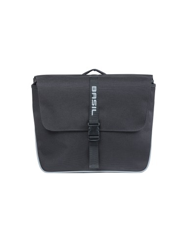 Basil fietstas dubbel Forte zwart MIK 35L