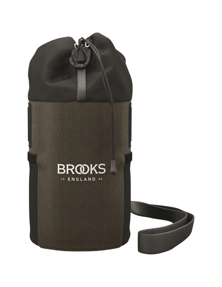Brooks tas Scape Feed Pouch Mud Green 1L