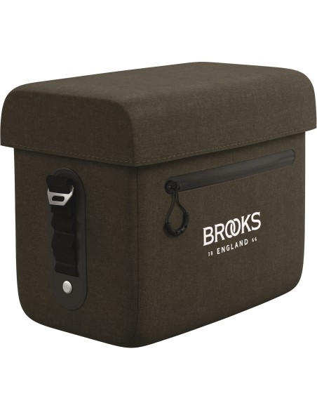 Brooks stuurtas Scape Handlebar Case Mud Green 8L