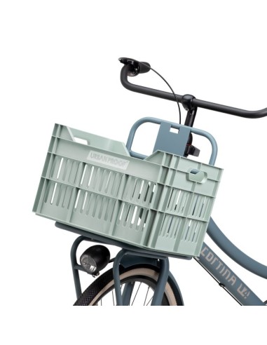 Urban Proof fietskrat 30L misty mint recycled 40x30x25cm