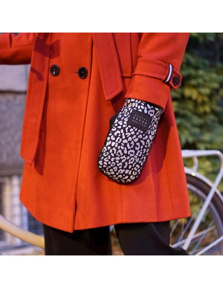 Weathergoods Sweden reflecterende wanten Luna Leopard S/M
