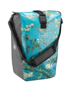 Clarijs fietstas solobag 24L Van Gogh almond blossom