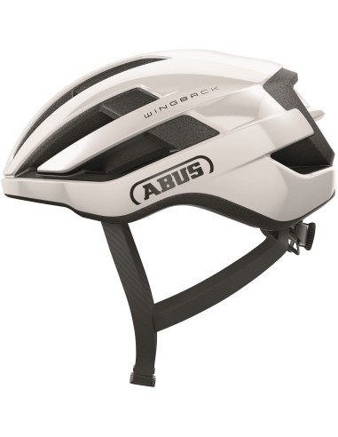 Abus helm Wingback shiny white L 57-61cm
