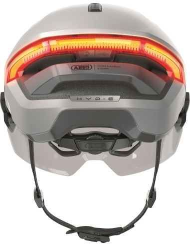 Abus smart helm Hyp-E Ace gleam silver M 54-58cm