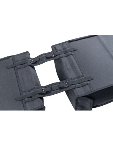 Basil fietstas dubbel Mara XXL zwart 47L