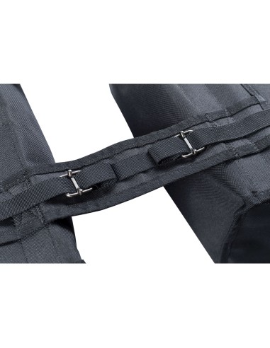 Basil fietstas dubbel Mara XXL zwart 47L