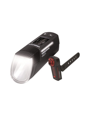 Trelock verlichtings set Vision LS 760 I-GO rem 100 lux