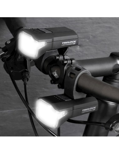 Trelock verlichtings set Lighthammer LS 480 LS 740 80 lux