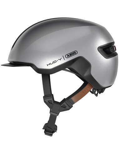 Abus helm Hud-Y gleam silver M 54-58cm