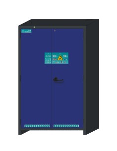 Asecos Ion-Pro-90 accukast Ultra Charge blauw
