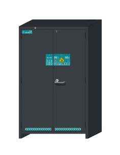 Asecos Ion-Pro-90 accukast Ultra Charge grijs