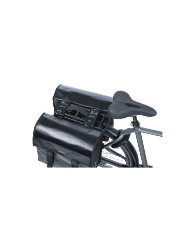 Basil fietstas dubbel Urban load zwart MIK 48-53L
