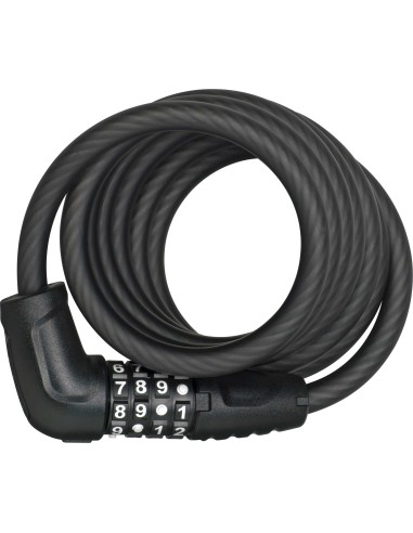 Abus kabelslot code Numero 5510C/180 black SCMU