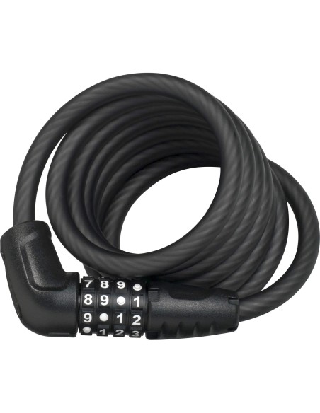 Abus kabelslot code Numero 5510C/180 black SCMU