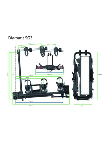Pro-User fietsendrager Diamant SG3