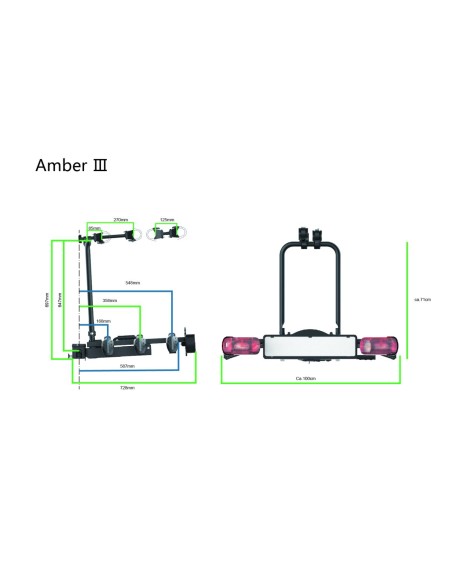 Pro-User fietsendrager Amber III