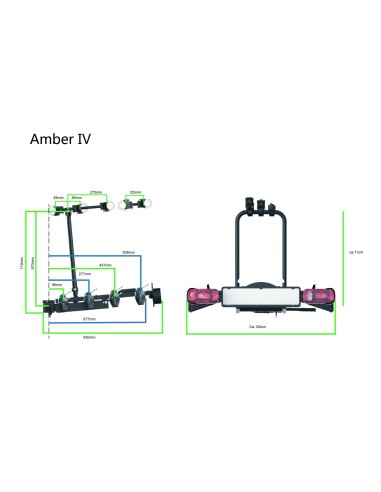 Pro-User fietsendrager Amber IV